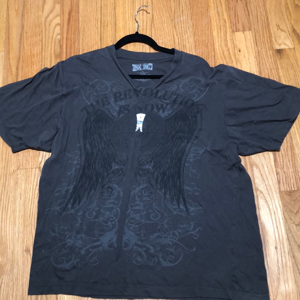 EUC Ink The Revolution is Now Tee Size XL